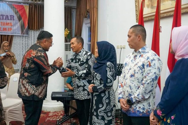 Pisah Sambut Dandim 0307 Tanah Datar. Letkol Inf Wisyudha Utama Digantikan Letkol CZI Sutrisno, ST, M.IP 