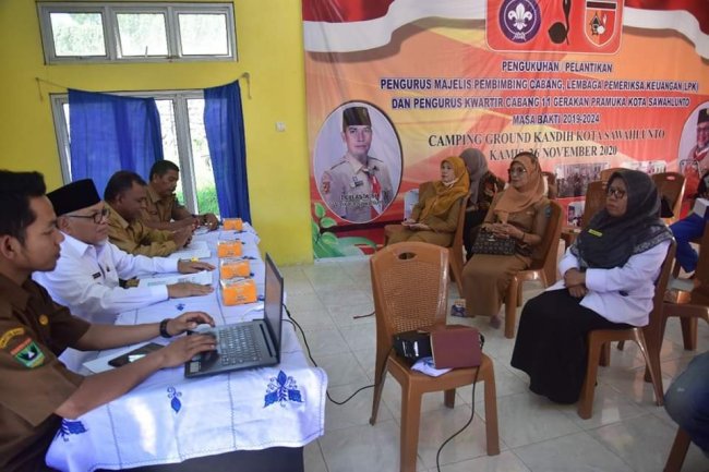 Kwarcab Pramuka Sawahlunto Ikuti Jambore Nasional XI di Cibubur