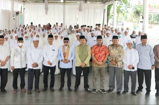 Pemerintah Kabupaten Tanah Datar Berikan Sambutan Khusus Kepada Jemaah Hajinya