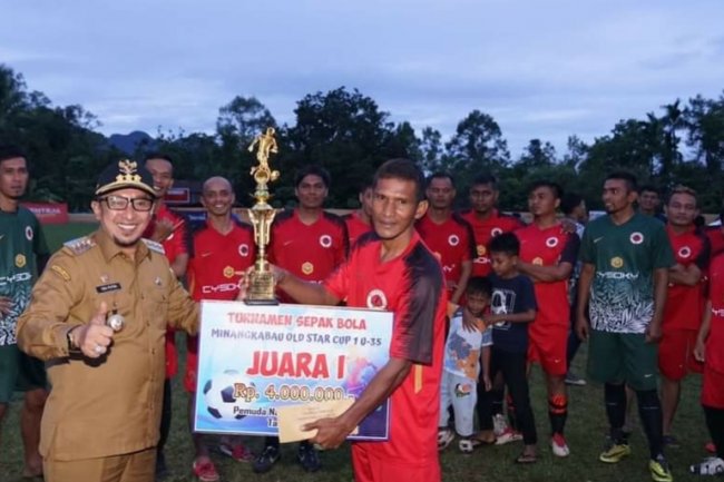 Tundukan SN Indonesia Payakumbuh di Final Miftah FC Bukittinggi Juara Minangkabau Old Star Cup 