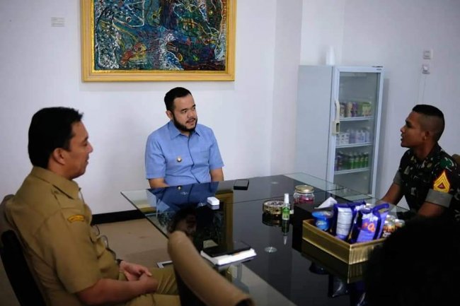 Wako Fadly Amran Terima Kunjungan Taruna Akmil Alumni SMA Negeri 2 Padang Panjang 