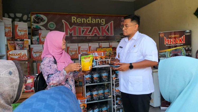  Wabup Tanah Datar Kunjungi UMKM Mizaki UKEMMA di Guguak Malalo Batipuah 