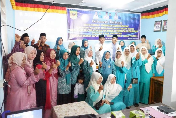 Ketua TP PKK Tanah Datar Ny. Lise Eka Putra: Pola Asuh Berpengaruh Terhadap Pertumbuhan Anak