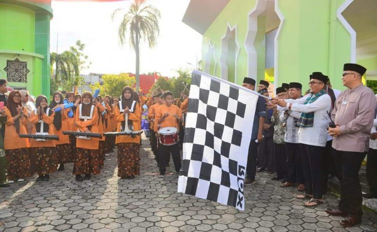 MTQN Tingkat Kota Padang Berakhir  Forum Komunikasi Pondok Pesantren (FKPP) Kota Padang Tampil Sebagai Juara Umum 