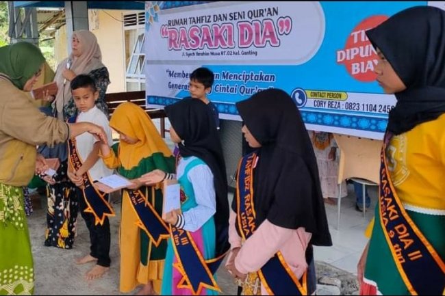 Awal Tahun Baru 1444 H, Rumah Tahfiz dan Seni Qur'an Rasaki Dia Gelar Lomba Tahfiz