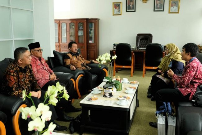 PT. Taspen Perkenalkan Program Baru Kepada Wawako Padang Panjang 