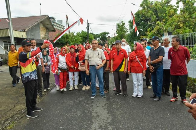 Himapekap Gelar Jalan  Santai Memeriahkan HUTRI ke 77