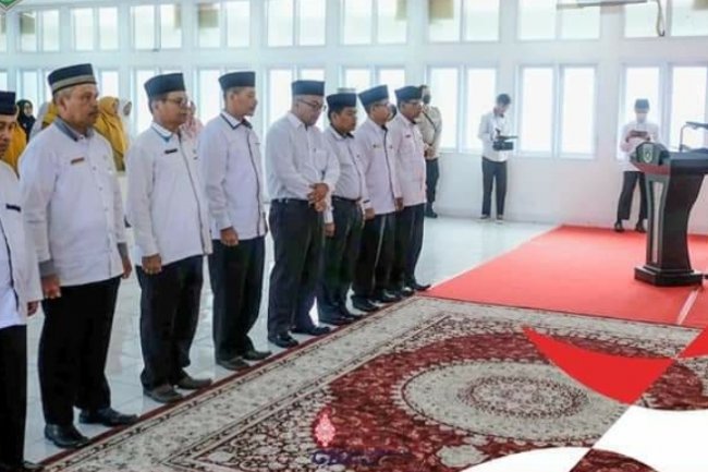 Ketua BWI Sumatera Barat Jaferi Kukuhkan Badan Wakaf Indonesia Perwakilan Padang Panjang 