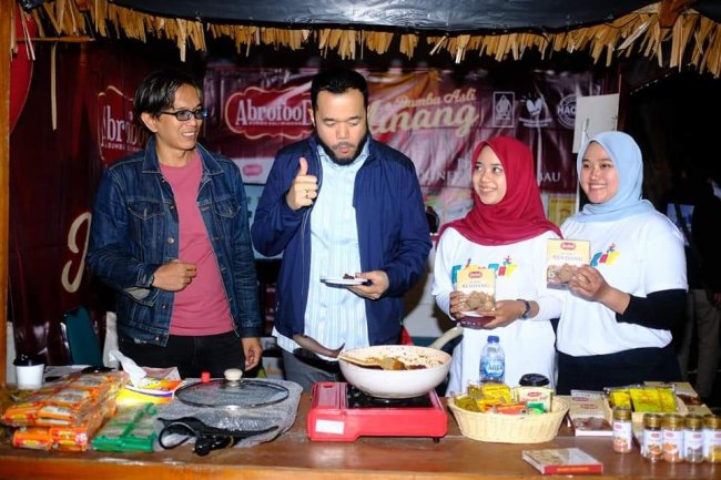 Sushi Randang Kominfo Pemenang Lomba Rendang Kreatif Forkraf Padang Panjang 