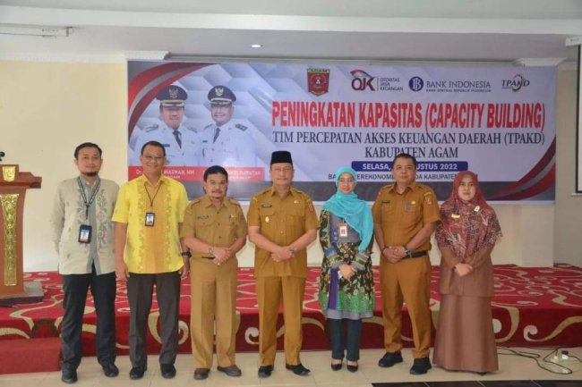 Pemkab Agam Selenggarakan Peningkatan Kapasitas TPAKD
