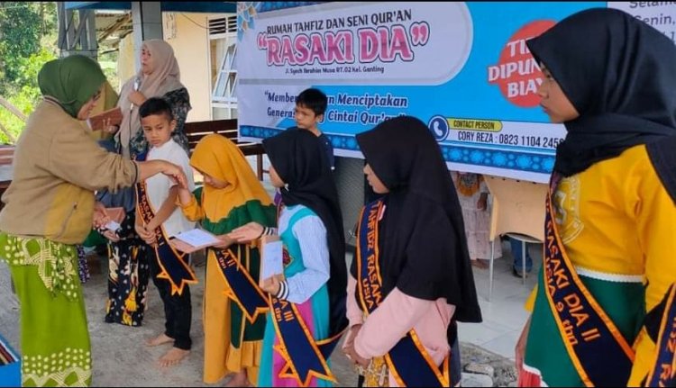 Awal Tahun Baru 1444 H, Rumah Tahfiz dan Seni Qur'an Rasaki Dia Gelar Lomba Tahfiz