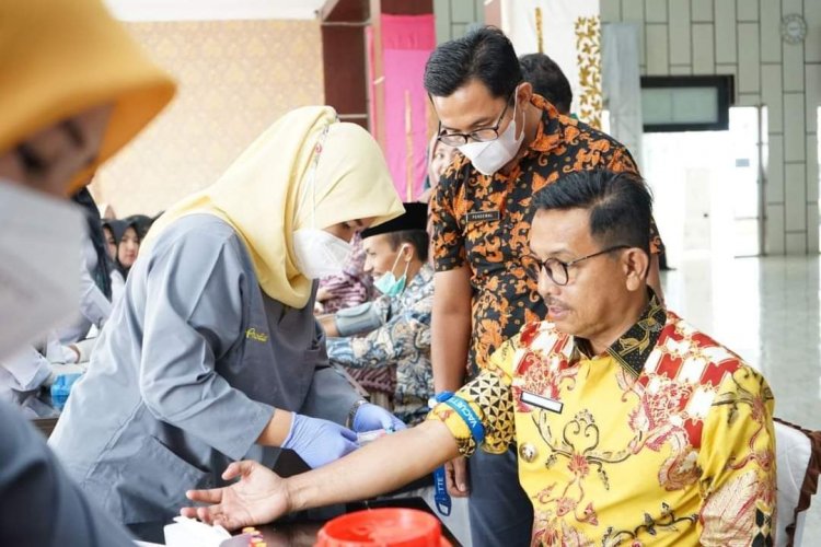 Meriahkan HUTRI ke 77 ASN Pemkab Solsel Ikuti Pemeriksaan Kesehatan dan Pap Smear 