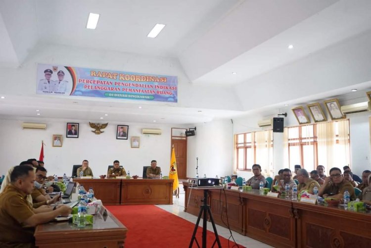 Buka Rakor Percepatan Pengendalian Indikasi Pelanggaran Pemanfaatan Ruang di Danau Singkarak, Wabup Richi Sampaikan 5 Strategi