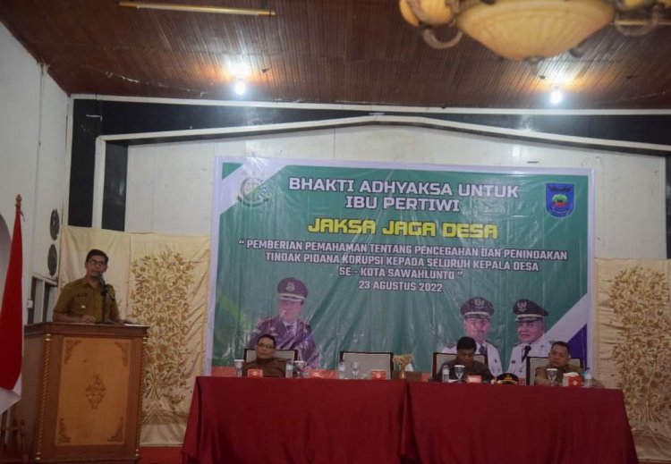  Kejari Sawahlunto Minta Manfaatkan 'Jaksa Jaga Desa' 