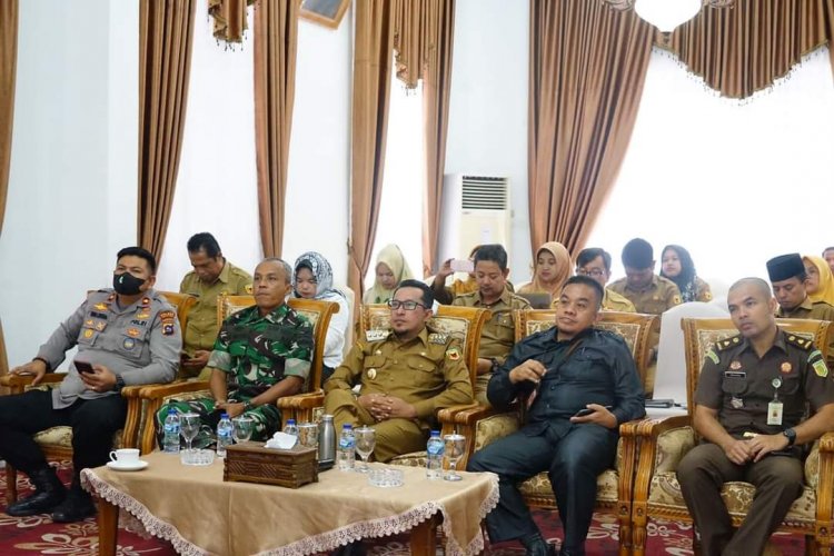 Ini Pendapat Bupati Tanah Datar Eka Setelah Mengikuti Rapat Pengendalian Inflasi Bersama Mendagri 