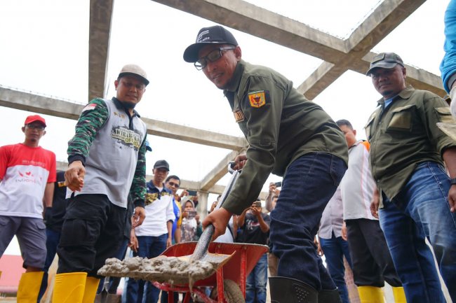 Goro Bersama Masyarakat, Eka Putra Berikan Apresiasi Semangat Warga