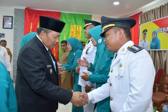 Bupati Agam Hadiri Sertijab Camat Matur 