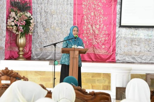 Ketua TP PKK Ny. Genny Hendri Septa Buka Lomba Penilaian Gerakan PKK Tingkat Kota Padang Tahun 2022
