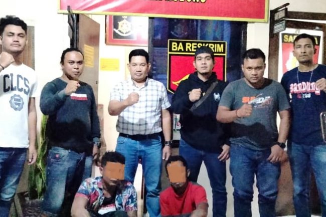 Setres Narkoba Polres Solok Tangkap Dua Tersangka Shabu Asal Nagari Air Dingin 