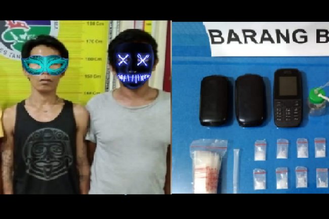 Tim Tarantula Kembali Amankan 3 Orang Terduga Pelaku Penyalahgunaan Narkoba di Tanah Datar,