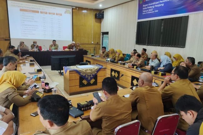 Pemko Padang Panjang Siapkan Perencanaan dan Forum Satu Data