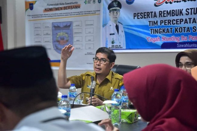 Rembuk Stunting Kota Sawahlunto, Sinergiritas dan Koordinasi Kunci Penanganan 