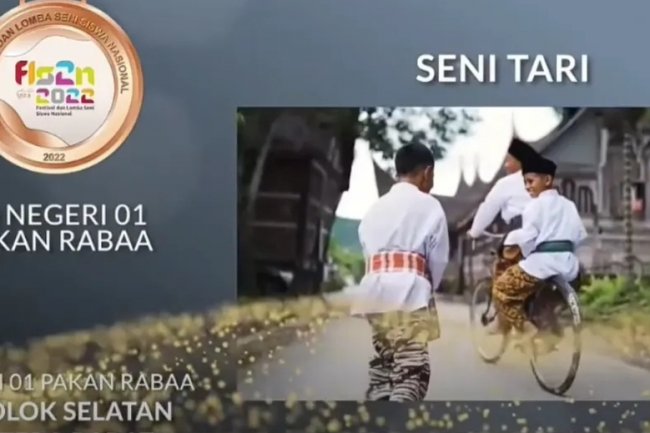 Langkah Ka Surau Tari Kreasi Siswa SDN 01 Pakan Rabaa Solok Selatan Raih Prestasi Nasional