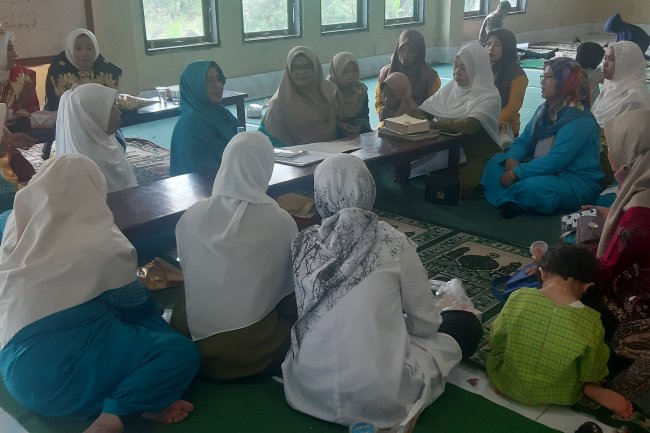 TP PKK Kabupaten Solok Lakukan Pembinaan ke TP PKK Nagari Talang Babungo 