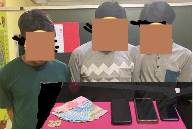 Tim Sapu Jagat Amankan 3 Terduga Pelaku, Segini Barang Buktinya