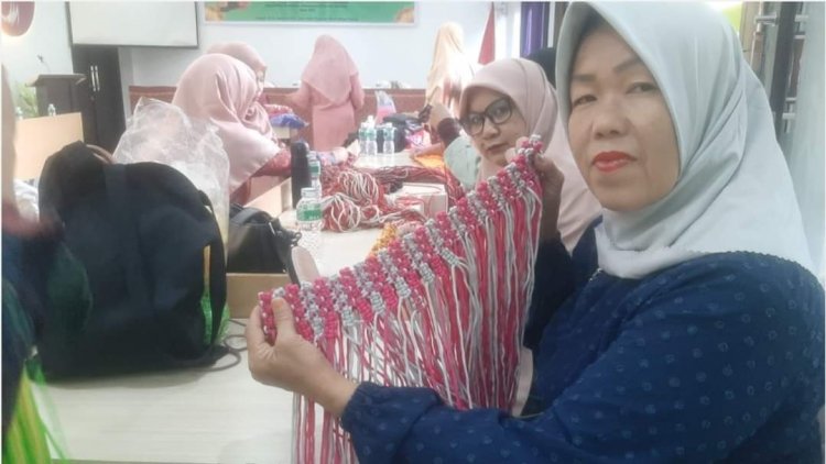 Hasil Workshop Inovasi Seni Kerajinan Makrame Perajin Perempuan Bakal Dipamerkan ke Masyarakat