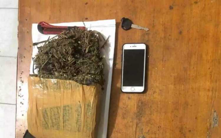 Kedapatan Membawa 1 Paket Besar Narkoba Jenis Ganja, Seorang Pemuda Asal Pasaman Diamankan Polres Bukittinggi di Gadut