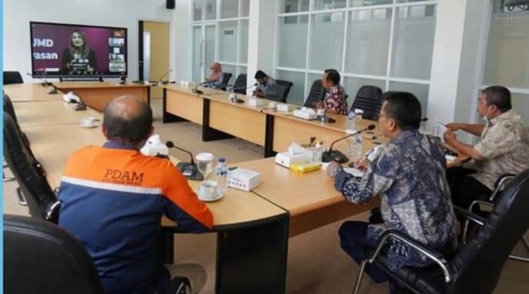 Pemko Padang Panjang Ikuti Webinar Stranas Pencegahan Korupsi Dilingkungan BUMD