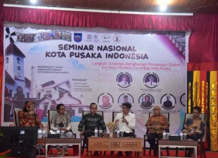 Seminar Nasional Jaringan  Kota Pusaka Indonesia (JKPI) di Sawahlunto 
