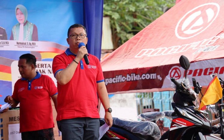 Peringati Harhubnas, Tanah Datar Gelar Sepeda Santai Berhadiah Sepeda Motor