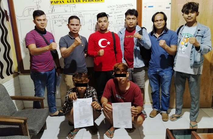 Polsek Guguk bersama Satreskrim Polres Lima Puluh Kota, Berhasil Amankan Dua Terduga Pelaku Pencuri Ternak