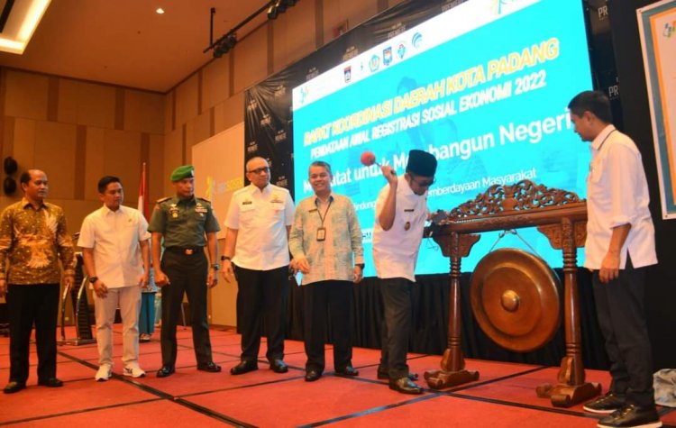 Pemko Padang Dukung BPS Sukseskan Pendataan Regsosek 2022