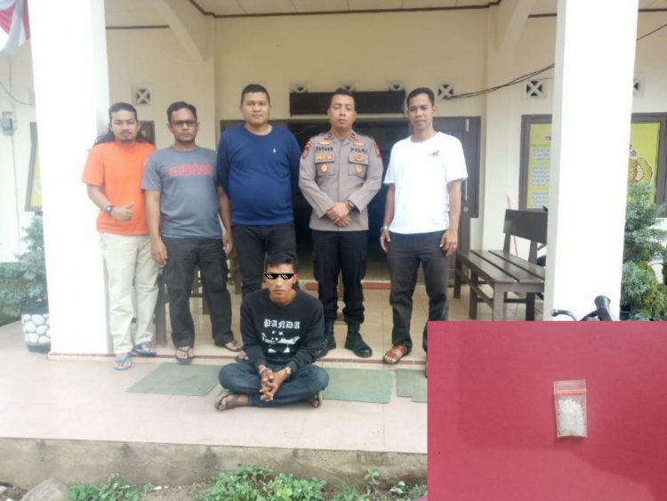 Kedapatan Bawa Sabu, Polsek Lintau Buo Utara Amankan Seorang Warga Asal Payakumbuh