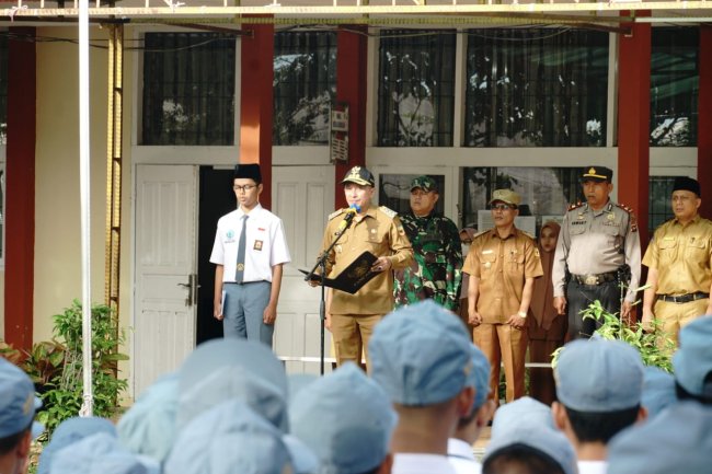 Ini Pesan Eka Putra Saat Irup di SMA N 1 Pariangan
