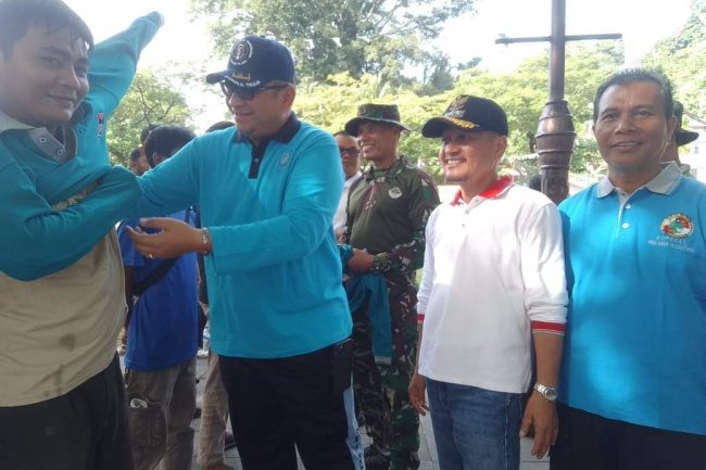 Padang Bergoro Rapikan  Ikon Jembatan Siti Nurbaya dan Batang Arau