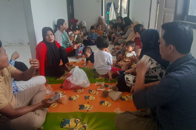 Balai Penyuluh KB Kecamatan Hiliran Gumanti Lakukan Penyuluhan Stunting di Sungai Abu