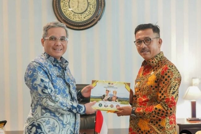 Bupati Khairunas Temui Wamentan Bahas Potensi Solok Selatan Untuk Dukung Kedaulatan Pangan