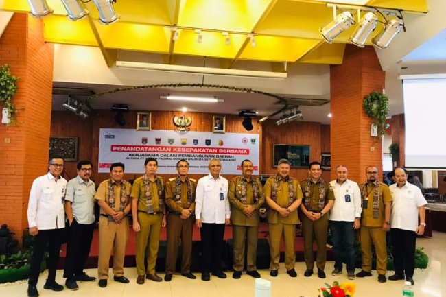 PT Semen Padang Tanda Tangani Kesepakatan Dengan Pemerintah Kota Di Sumatera Barat 