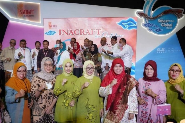 Kerajinan Tangan Solok Selatan Ikuti Pameran Inacraft 2022