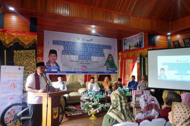Wabup Tanah Datar: Stunting Bukan Aib Tapi Persoalan Yang Diselesaikan Bersama 