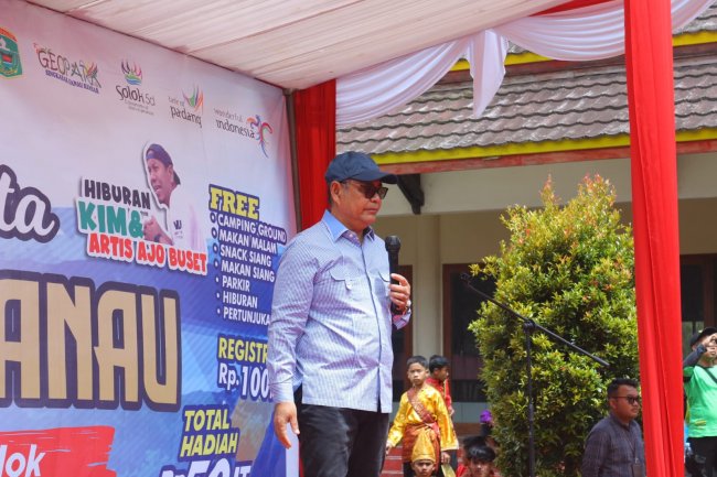 Dibuka Bupati Solok, Gowes Salingka Danau dan Festival Kesenian Menjadi Magnit Pengembangan Pariwisata Kabupaten Solok 