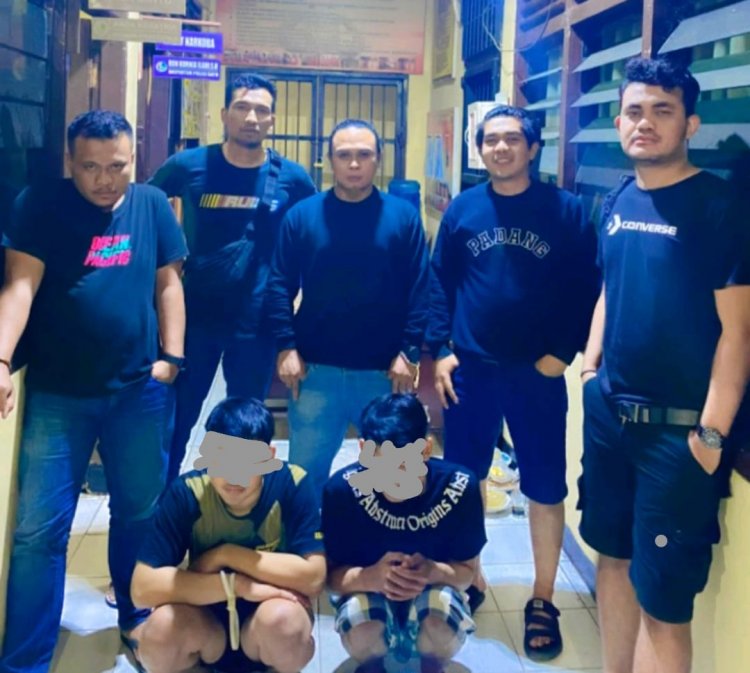 Satresnarkoba Polres Solok Tangkap Dua Kuli Asal Purbalingga 