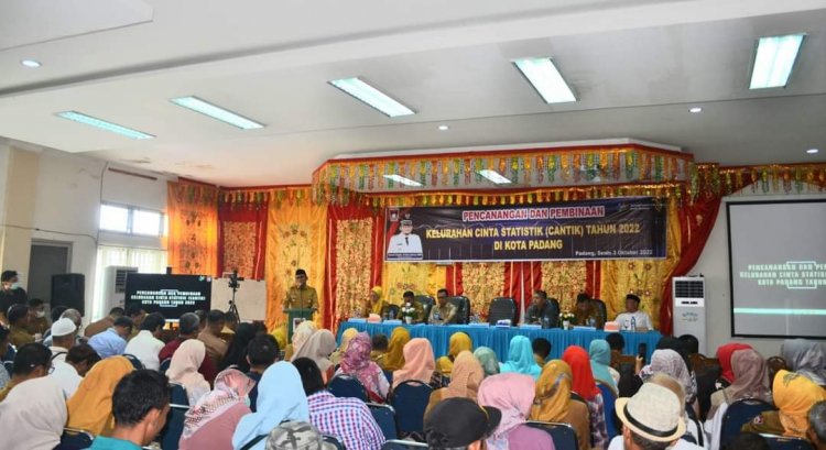 Pemko Padang dan BPS Lahirkan Kelurahan Cantik 