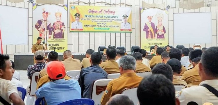 Bupati Solok Selatan : Realisasi Penerimaan PBB-P2 Masih Jauh Panggang Dari Api 