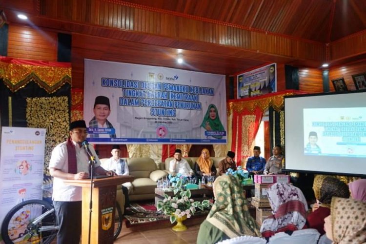 Wabup Tanah Datar: Stunting Bukan Aib Tapi Persoalan Yang Diselesaikan Bersama 