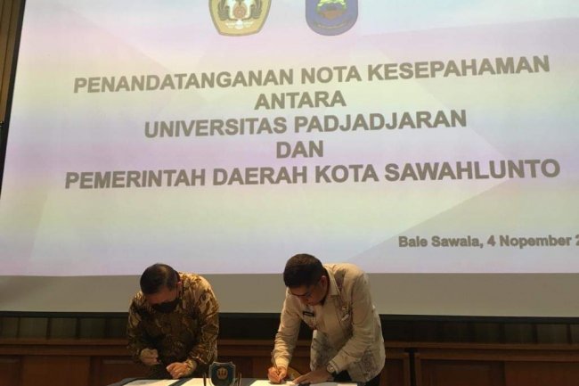 Tingkatkan SDM, Pemko Sawahlunto Jalin Kerja Sama Dengan Universitas Padjajaran